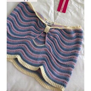 NWT Beginning Boutique Crochet Tube Top